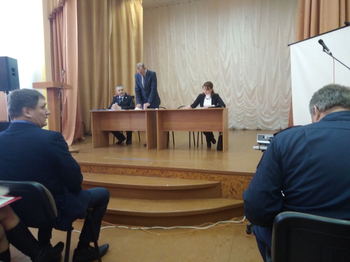 Расширенное заседание КДН и ЗП Дубенского муниципального района