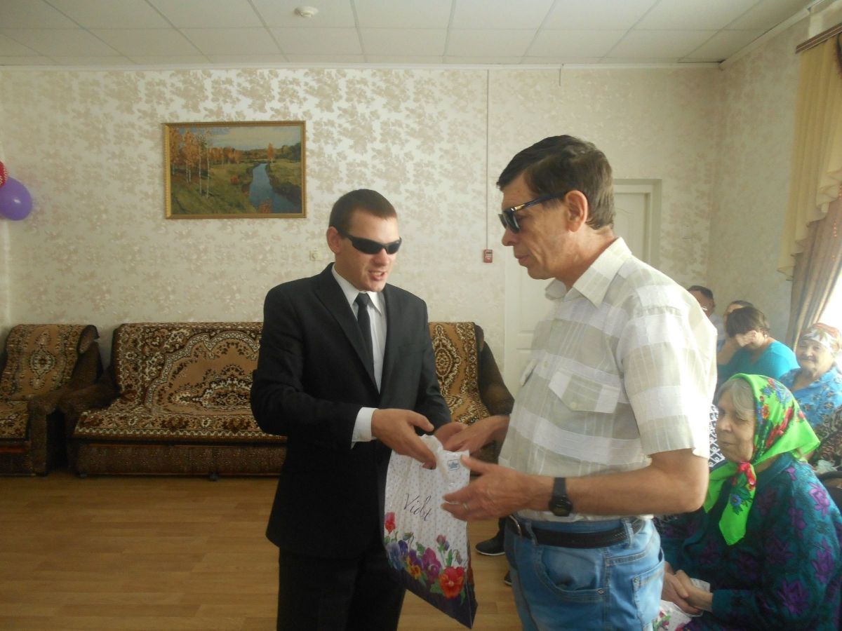 Встреча с Ковылкинской местной организацией Всероссийского общества слепых.