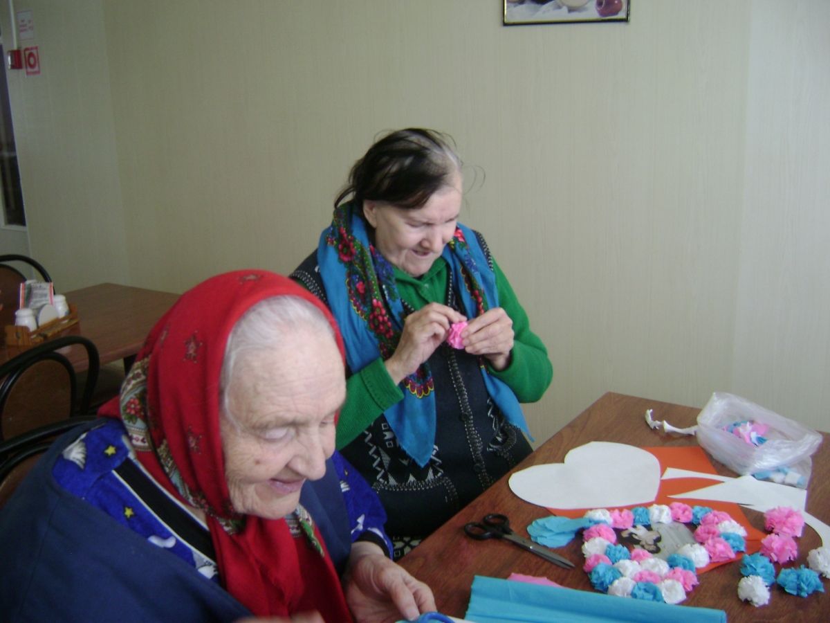 День Святого Валентина в Старошайговском филиале ГБСУ СОССЗН РМ «Заречный дом-интернат для престарелых и инвалидов»