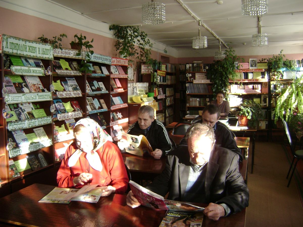 Посещение районной библиотеки в  Старошайговском филиале ГБСУ СОССЗН РМ «Заречный дом-интернат для престарелых и инвалидов»