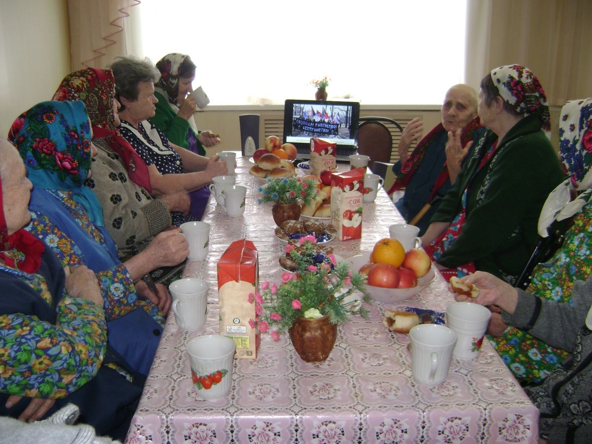 Международный женский день 8 марта в Старошайговском филиале ГБСУ СОССЗН РМ «Заречный дом-интернат для престарелых и инвалидов»