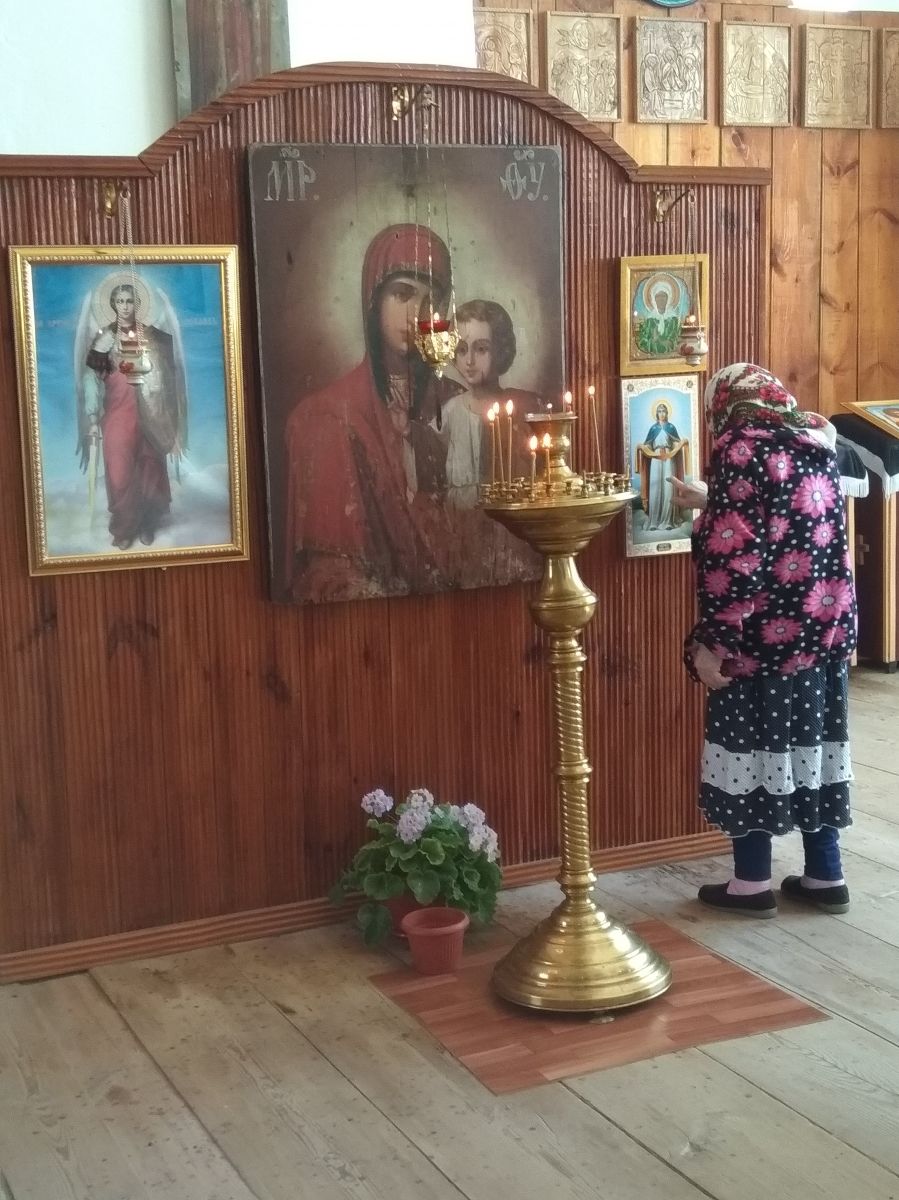 Посещение Михайло-Архангельской церкви