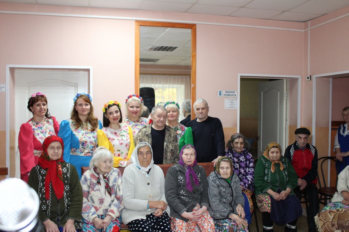 Праздничный концерт в ГБСУСОССЗН РМ «Заречный дом-интернат для престарелых и инвалидов»