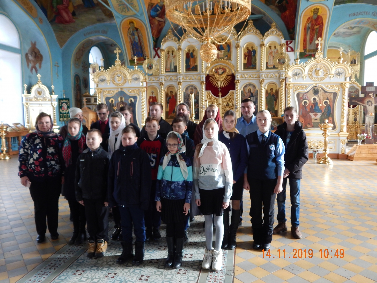 Экскурсия в церковь Покрова Пресвятой Богородицы в с.Дракино