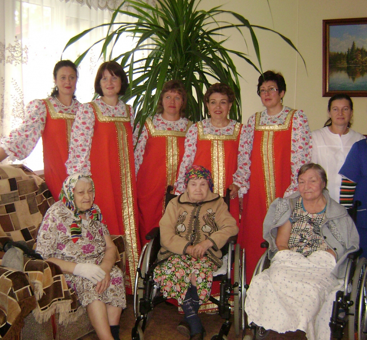 Открытие Республиканского декадника инвалидов в Старошайговском филиале ГБСУ СОССЗН РМ «Заречный дом-интернат для престарелых и инвалидов»