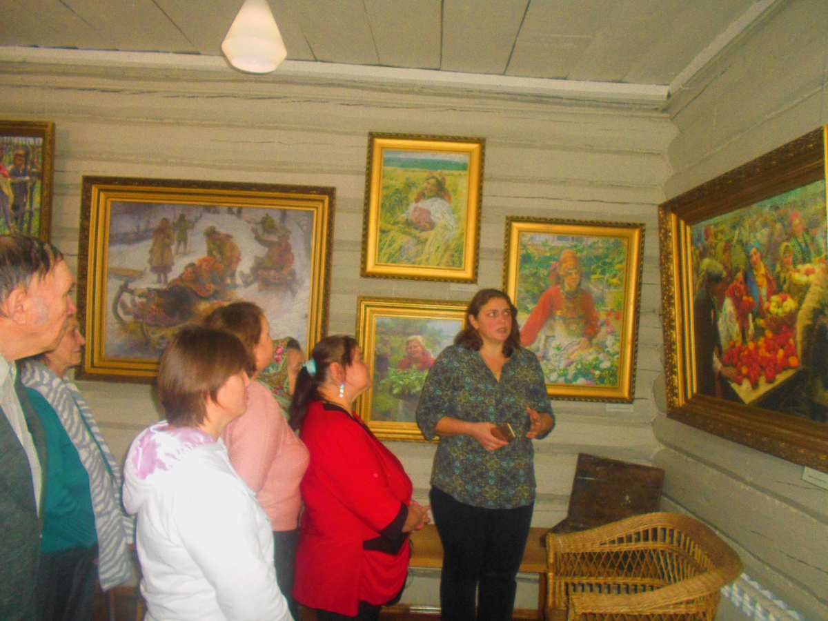 Посещение дома - музея Ф. Сычкова