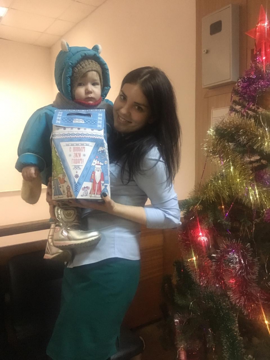 Выдача новогодних подарков от Главы Республики Мордовия