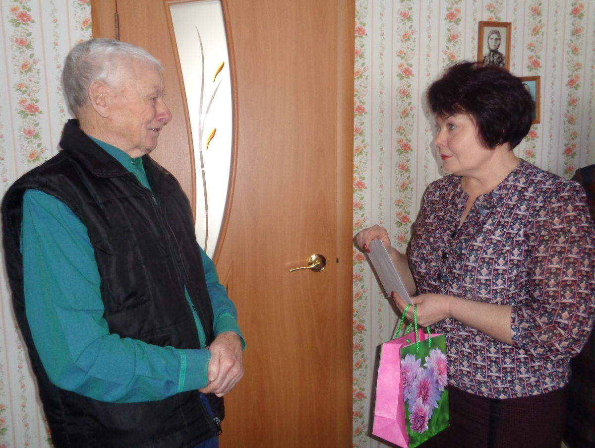 Поздравляем Лукшина Василия Ивановича с 90-летием