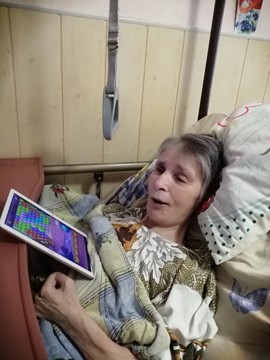 Применение интерактивных технологий «Весь мир на планшете» в ГБСУСОССЗН РМ «Заречный дом-интернат для престарелых и инвалидов»
