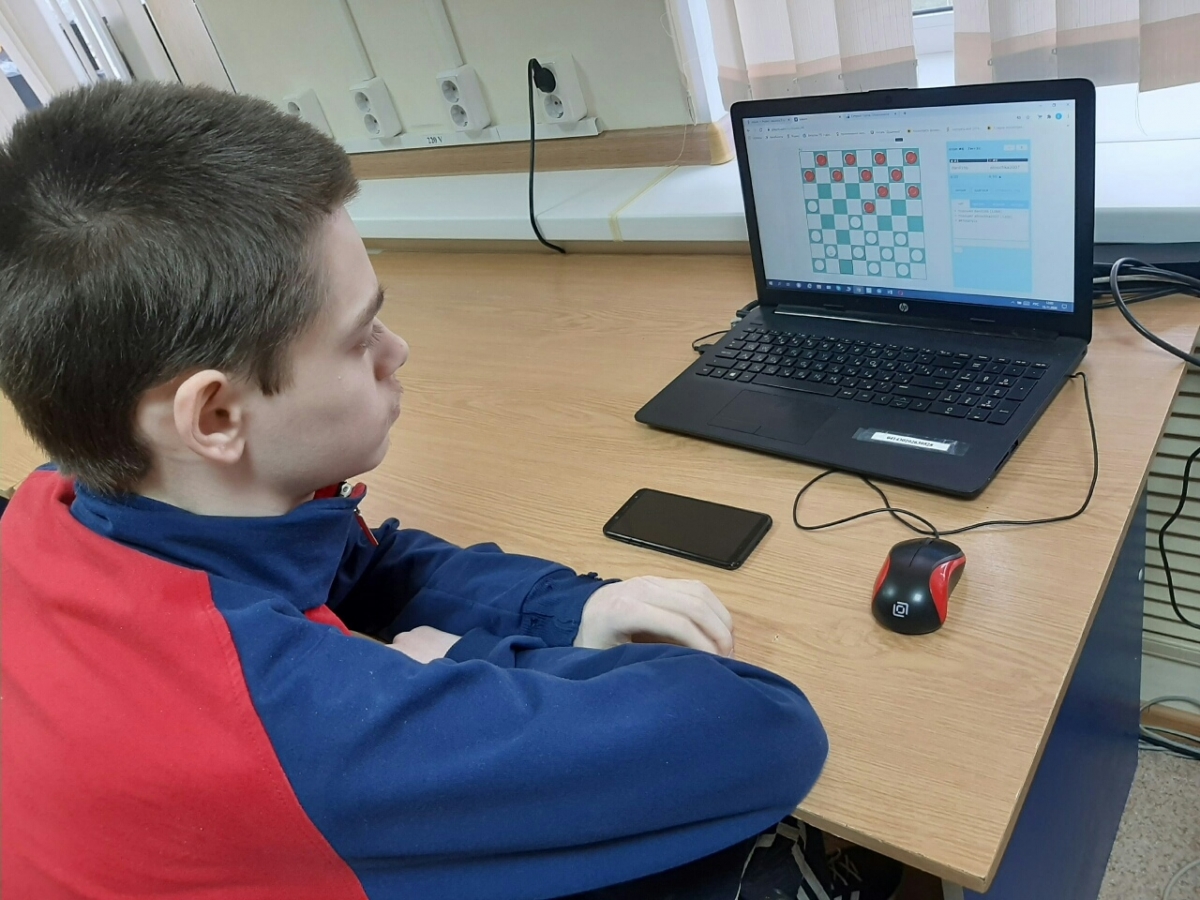 Всероссийский онлайн-турнир по шашкам среди лиц с ограниченными возможностями