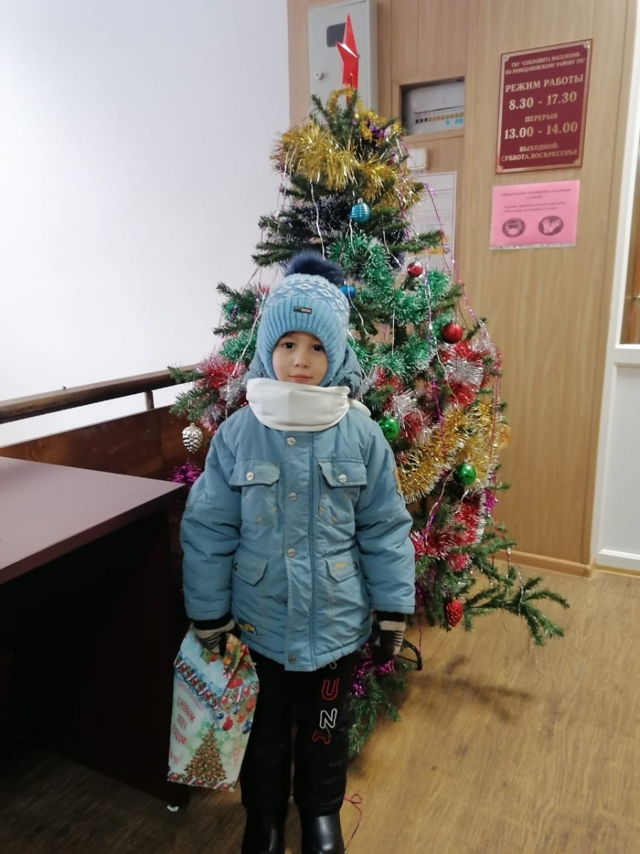 Новогодние подарки детям от 0 до 13 лет включительно от ВРИО Главы Республики Мордовия