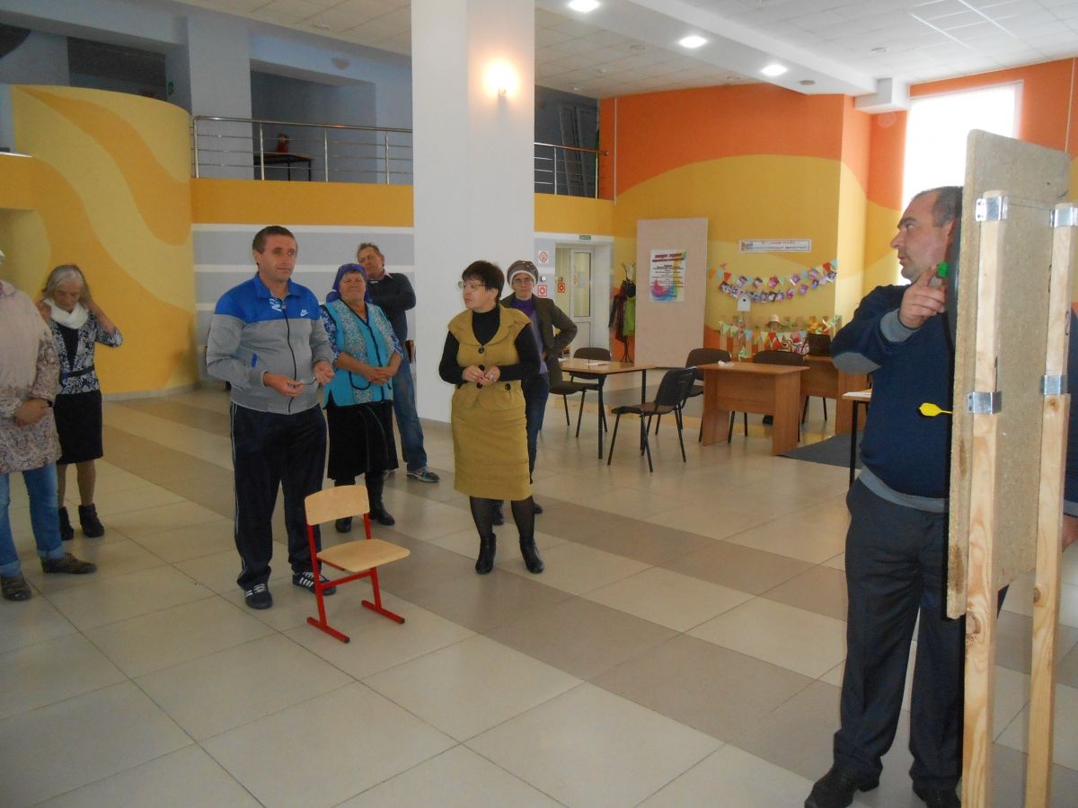Проведение соревнования по дартсу на личное первенство среди инвалидов, членов ВОС.