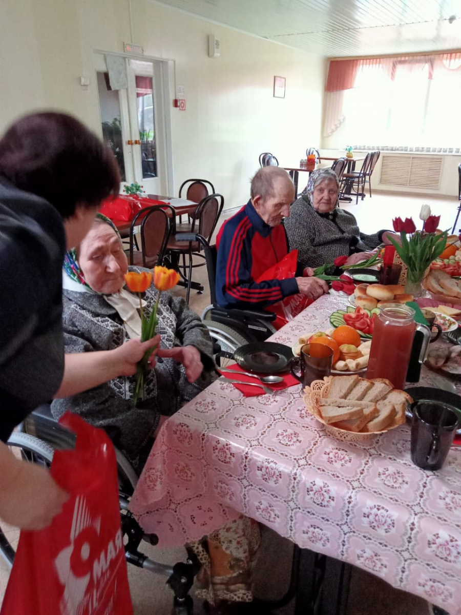 День Победы в Старошайговском филиале ГБСУ СОССЗН РМ «Заречный дом-интернат для престарелых и инвалидов»