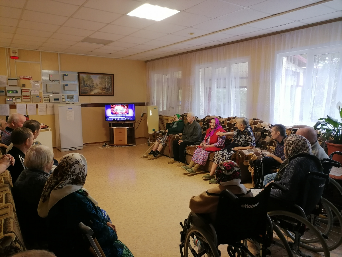 Открытие Месячника пожилых людей в Старошайговском филиале ГБСУ СОССЗН РМ «Заречный дом-интернат для престарелых и инвалидов»
