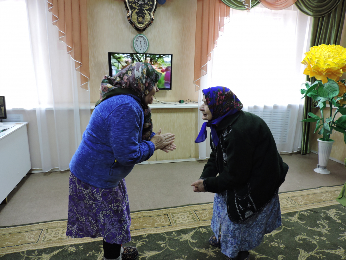 Конкурс на лучшее исполнение частушки  в Новочадовском филиале ГБСУСОССЗН РМ «Заречный дом-интернат для престарелых и инвалидов»