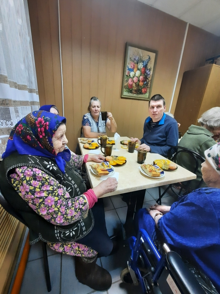 Посиделки «Мы за чаем не скучаем» в ГБСУСОССЗН РМ «Заречный дом-интернат для престарелых и инвалидов»