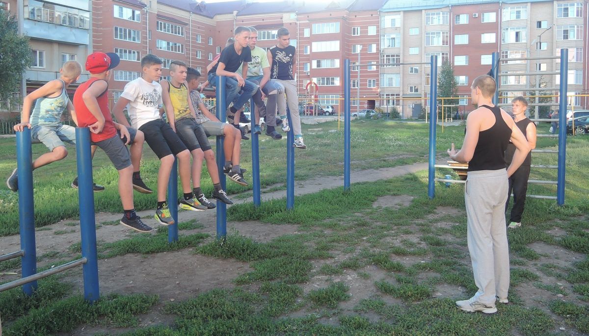 В гостях у Молодежного общественного движения  Street Workout - Саранск