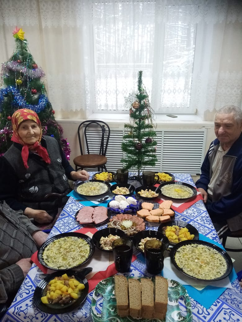 Новый год в ГБСУ СОССЗН РМ «Заречный дом-интернат для престарелых и инвалидов»