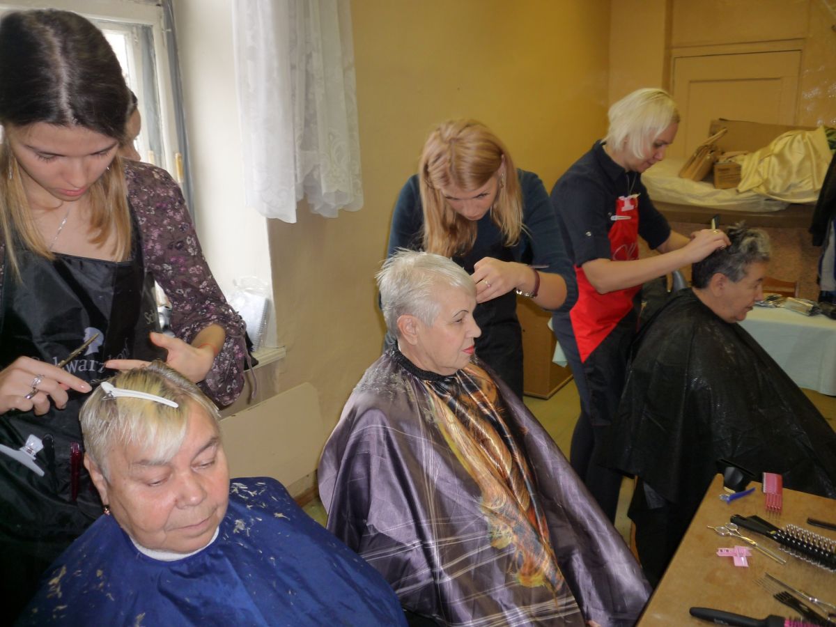 Реализации проекта  «Социальная парикмахерская»