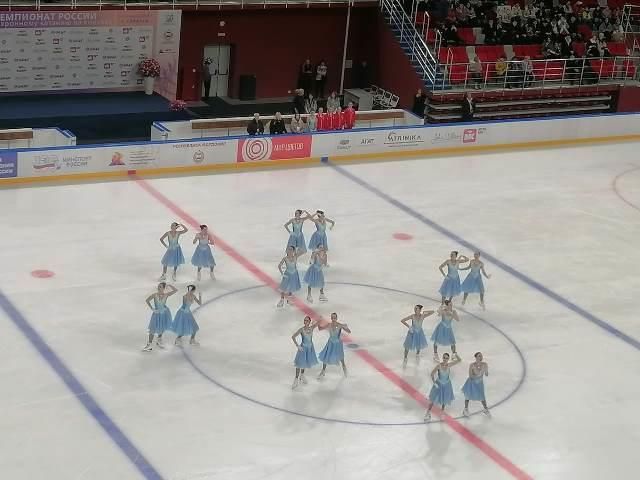 Воспитанники посетили Чемпионат и первенство России по синхронному катанию на коньках