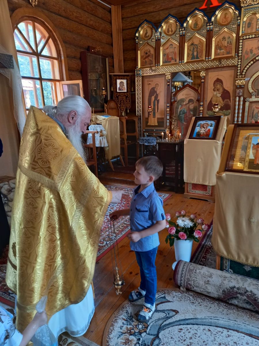 Экскурсия малышей в Иоанно-Богословский Макаровский мужской монастырь