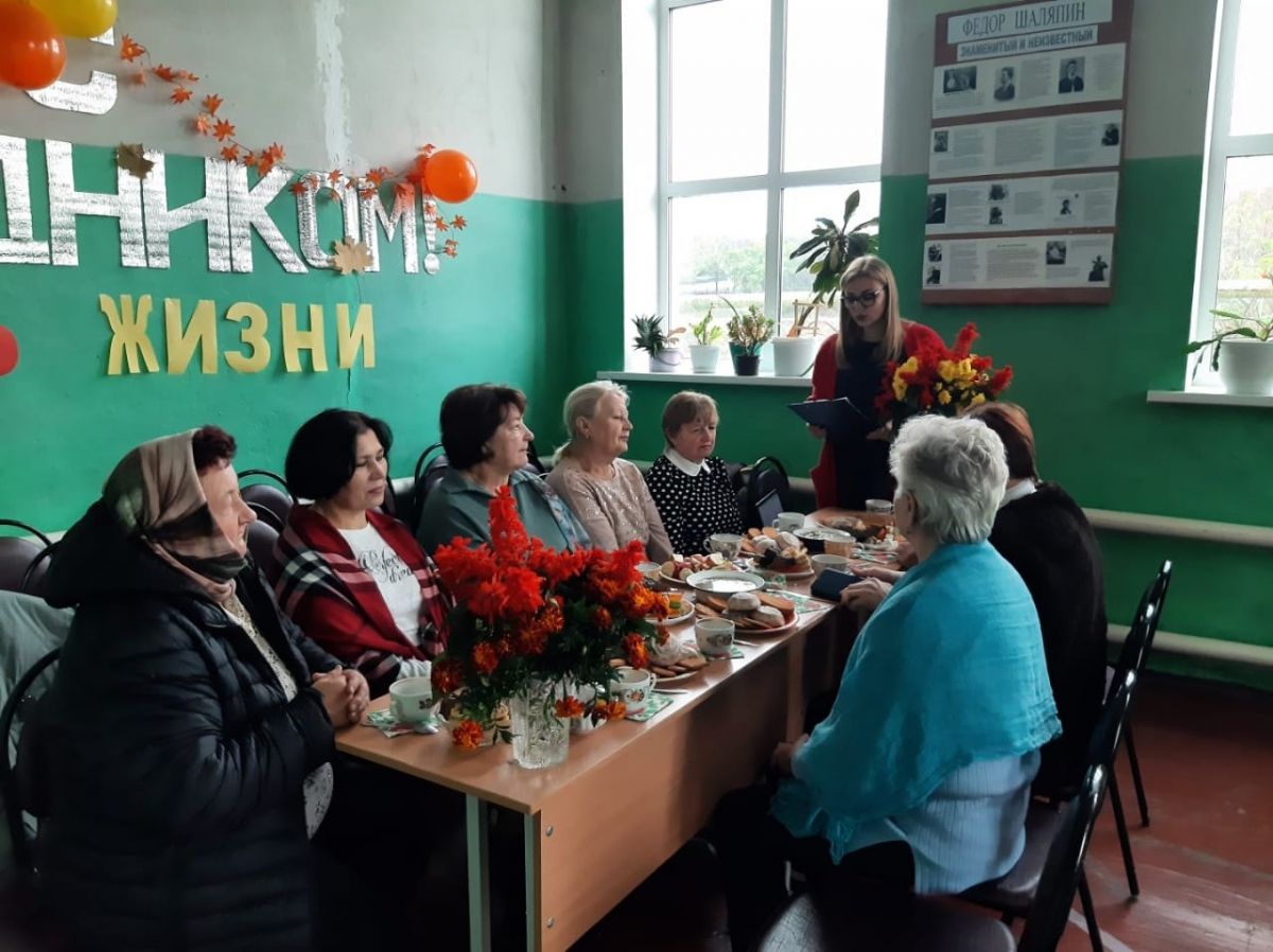 Праздничное чаепитие в с.Лада Ичалковского района