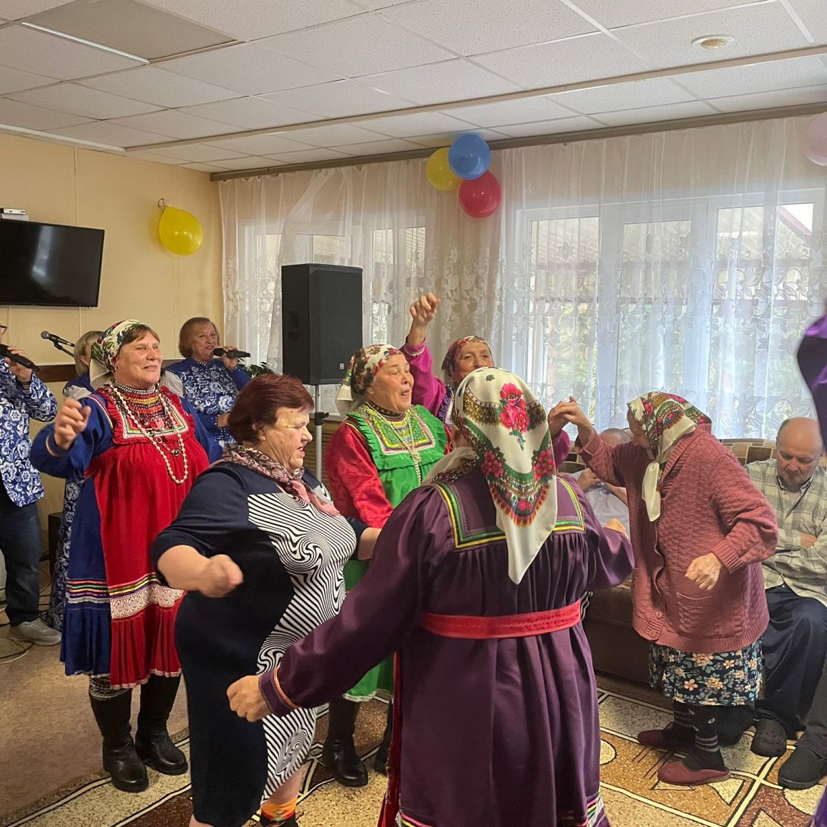 День пожилых людей в Старошайговском филиале ГБСУ СОССЗН РМ «Заречный дом-интернат для престарелых и инвалидов»