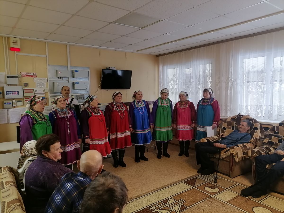 Открытие «Года семьи» в Старошайговском филиале ГБСУ СОССЗН РМ «Заречный дом-интернат для престарелых и инвалидов»