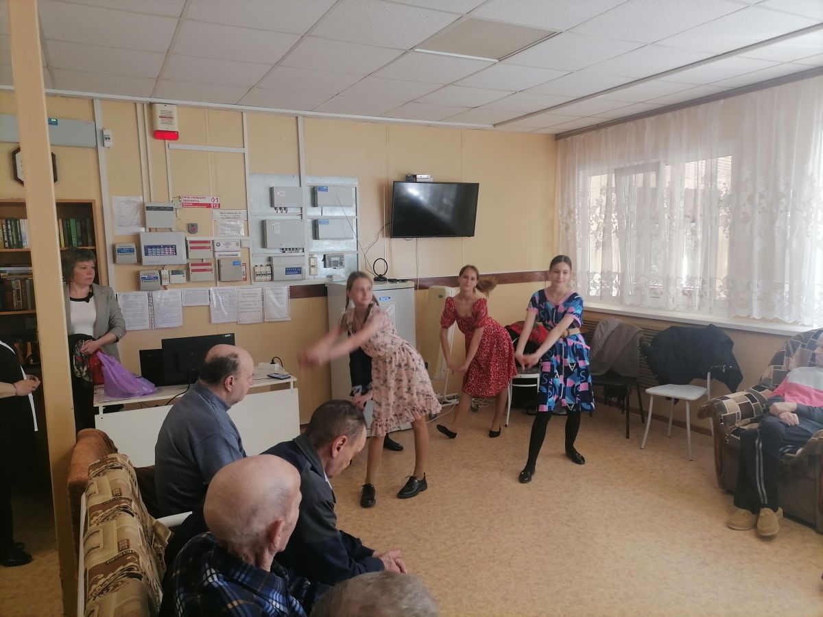 День защитника Отечества в Старошайговском филиале ГБСУ СОССЗН РМ «Заречный дом-интернат для престарелых и инвалидов»