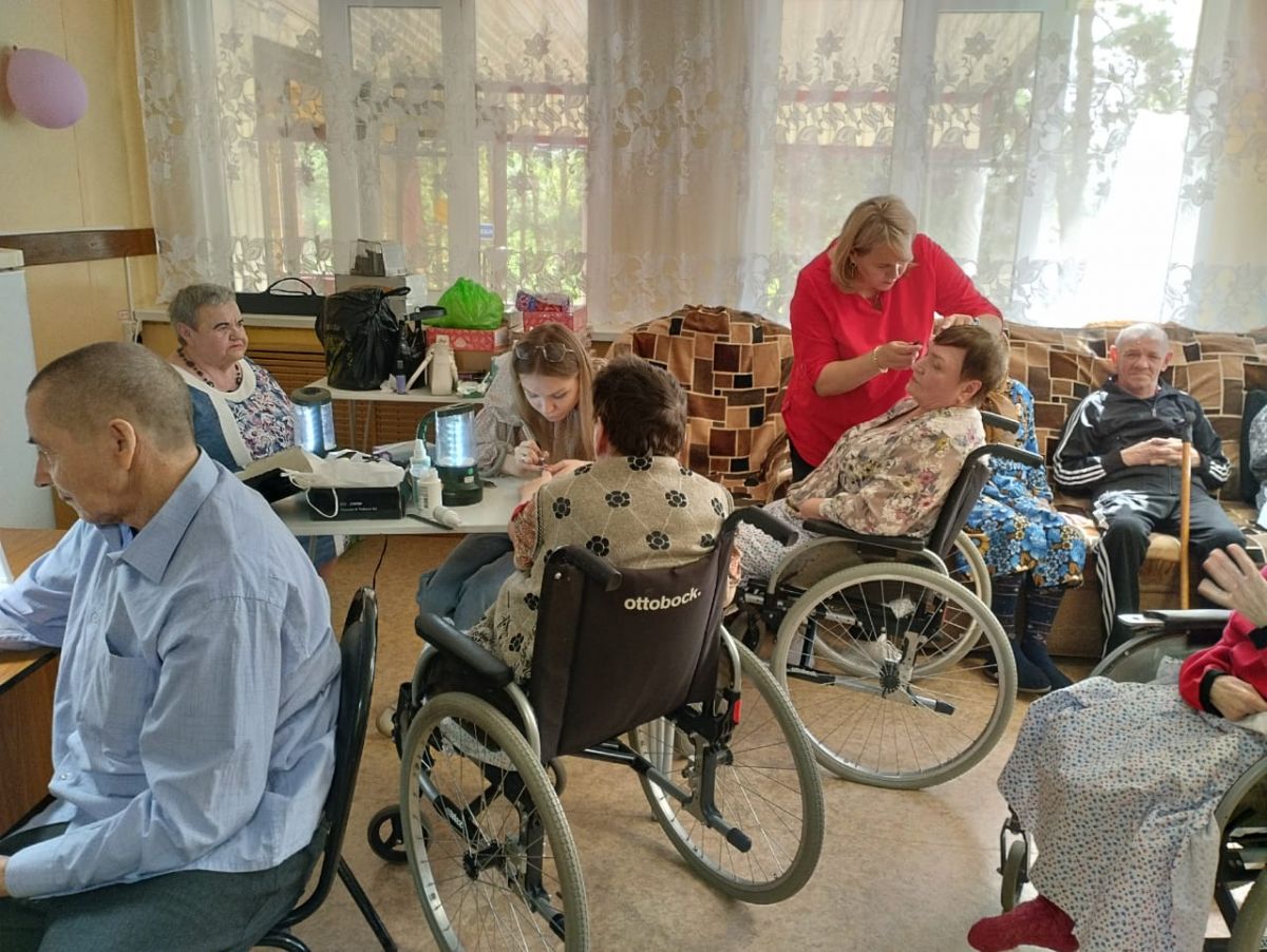 Благотворительное сообщество «Добро-13» в гостях в Старошайговском филиале ГБСУ СОССЗН РМ «Заречный дом-интернат для престарелых и инвалидов»