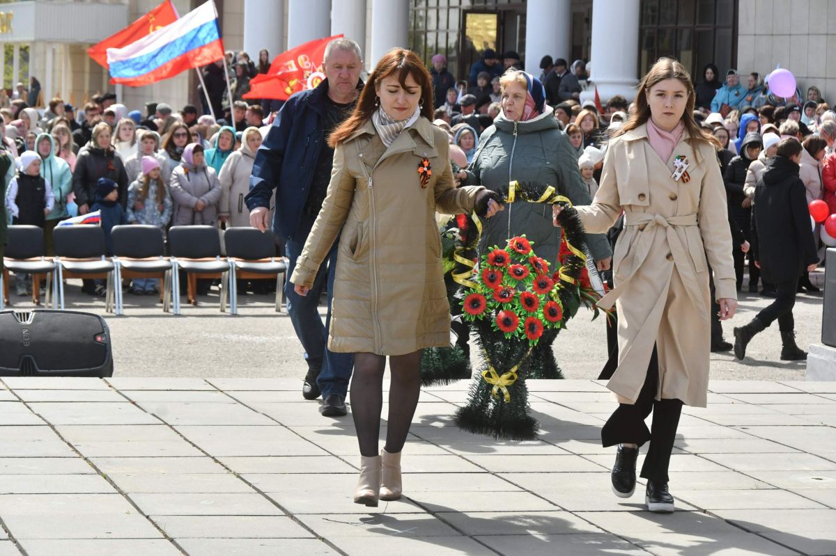 Торжественный митинг, посвященный 79 – ой годовщине Победы в Великой Отечественной войне