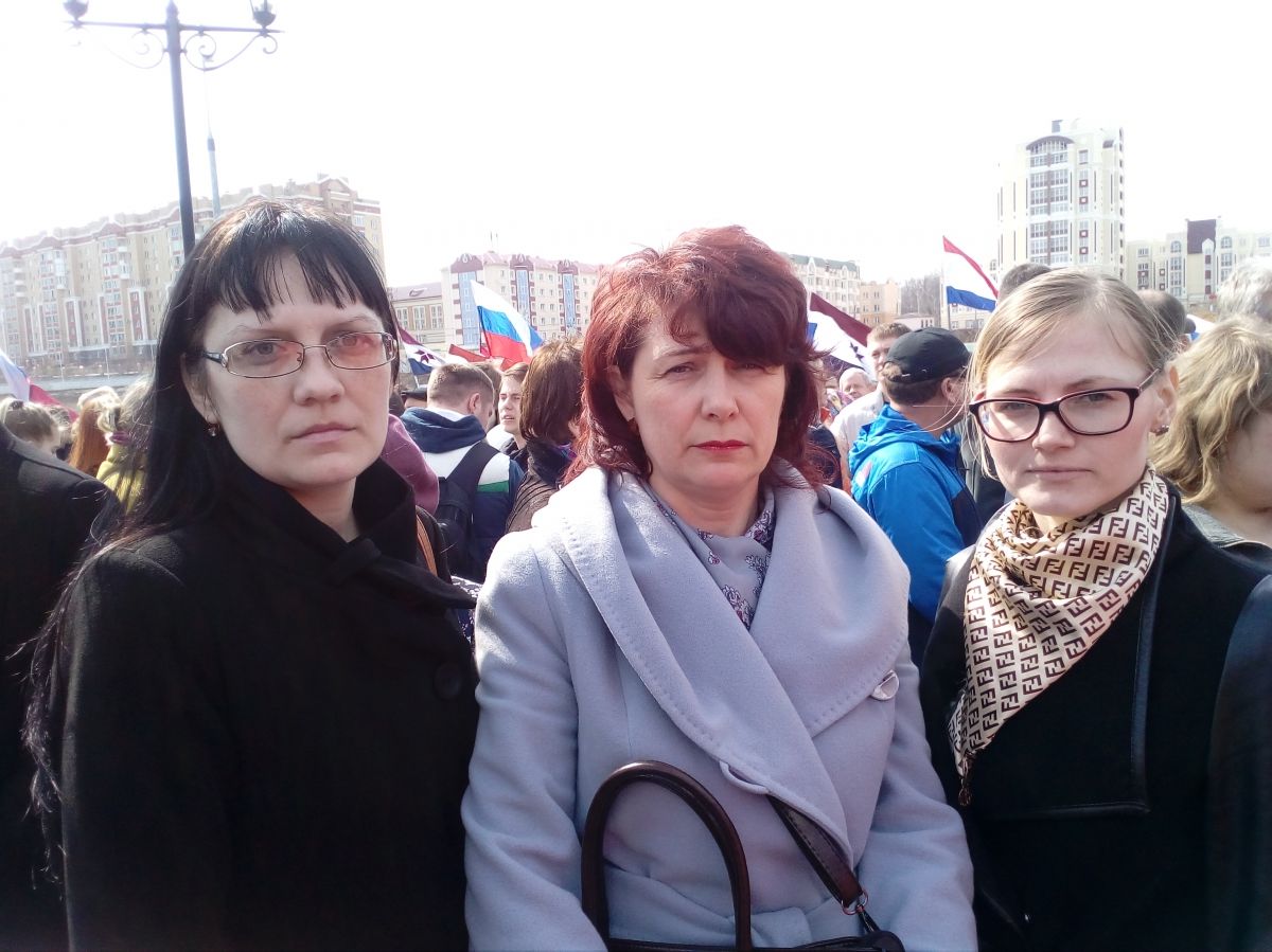 В Саранске массовая прошла акция «Вместе – против террора»