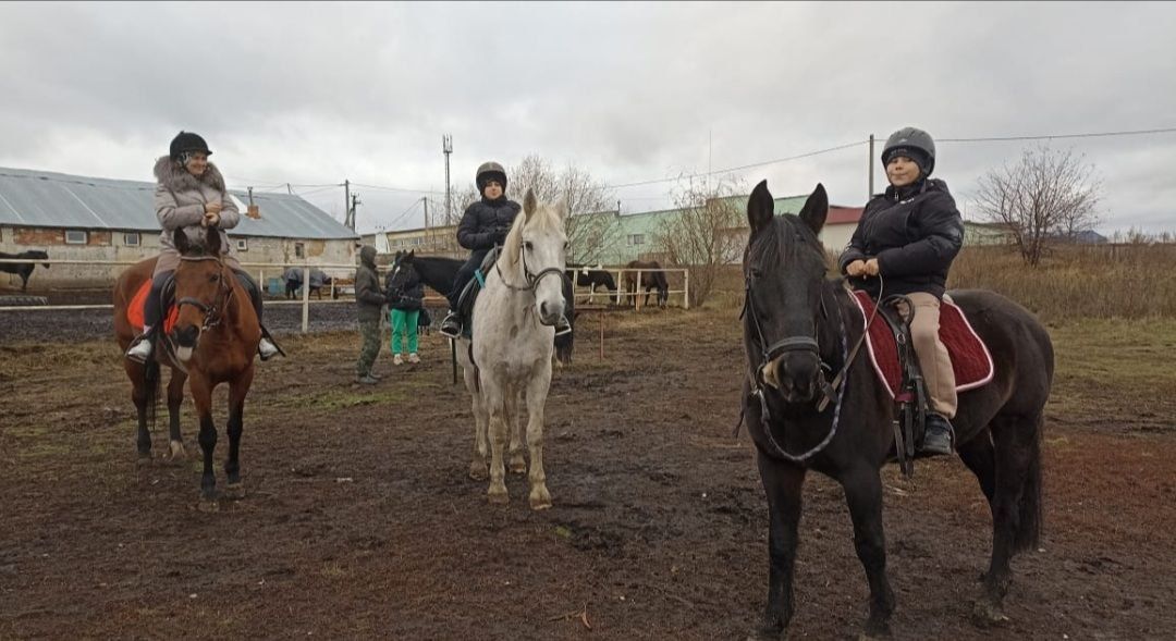 Выезд в иппотерапевтический клуб "Доверие"