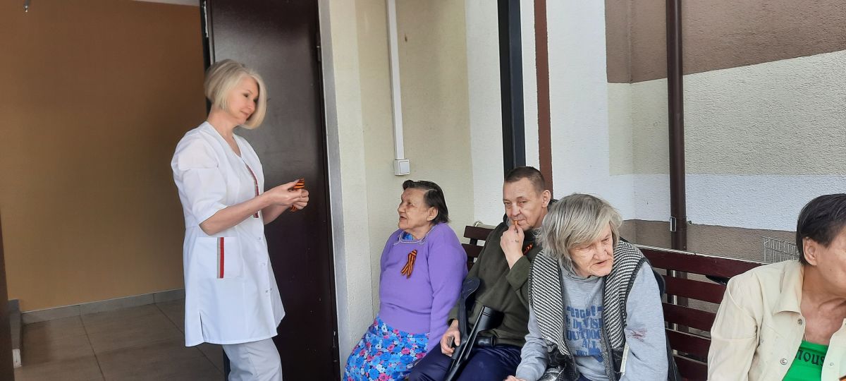 Акция "Георгиевская лента" Акция "Георгиевская лента"