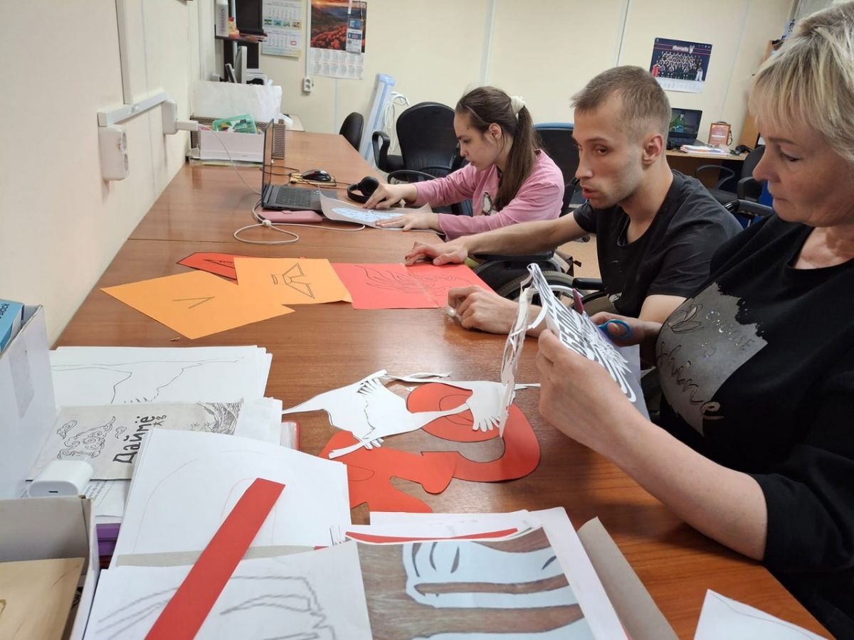 Подготовка к акции "Окна Победы"