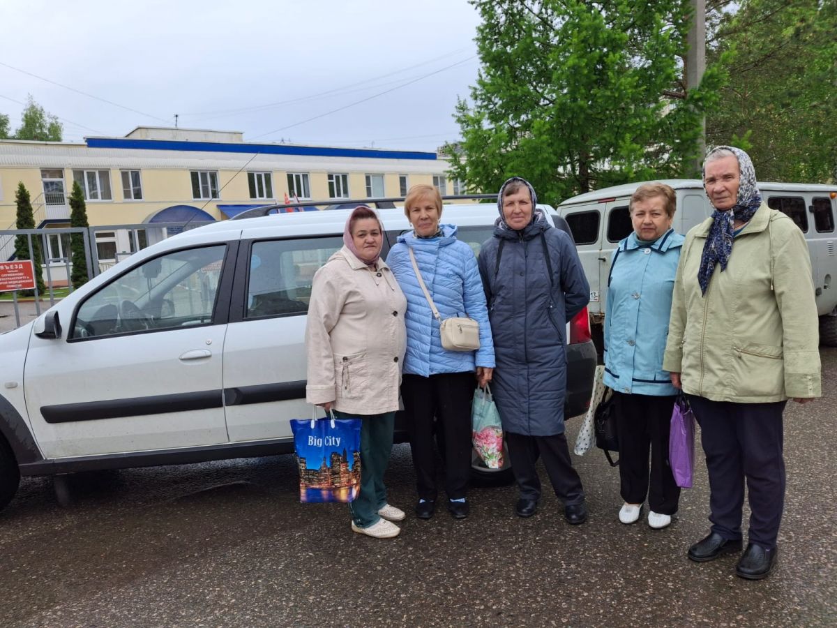 Доставка граждан 65+ продолжается