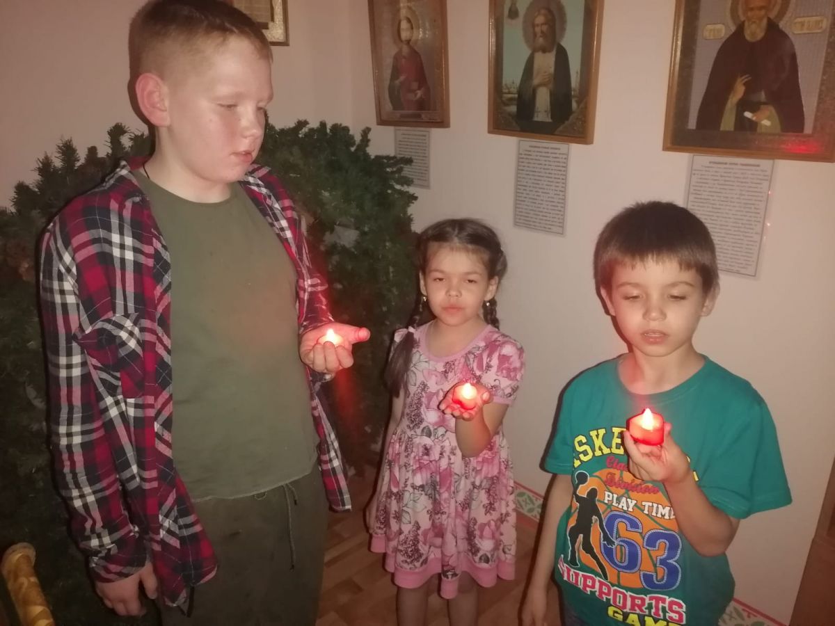 Участие во Всероссийской акции "Свеча памяти"