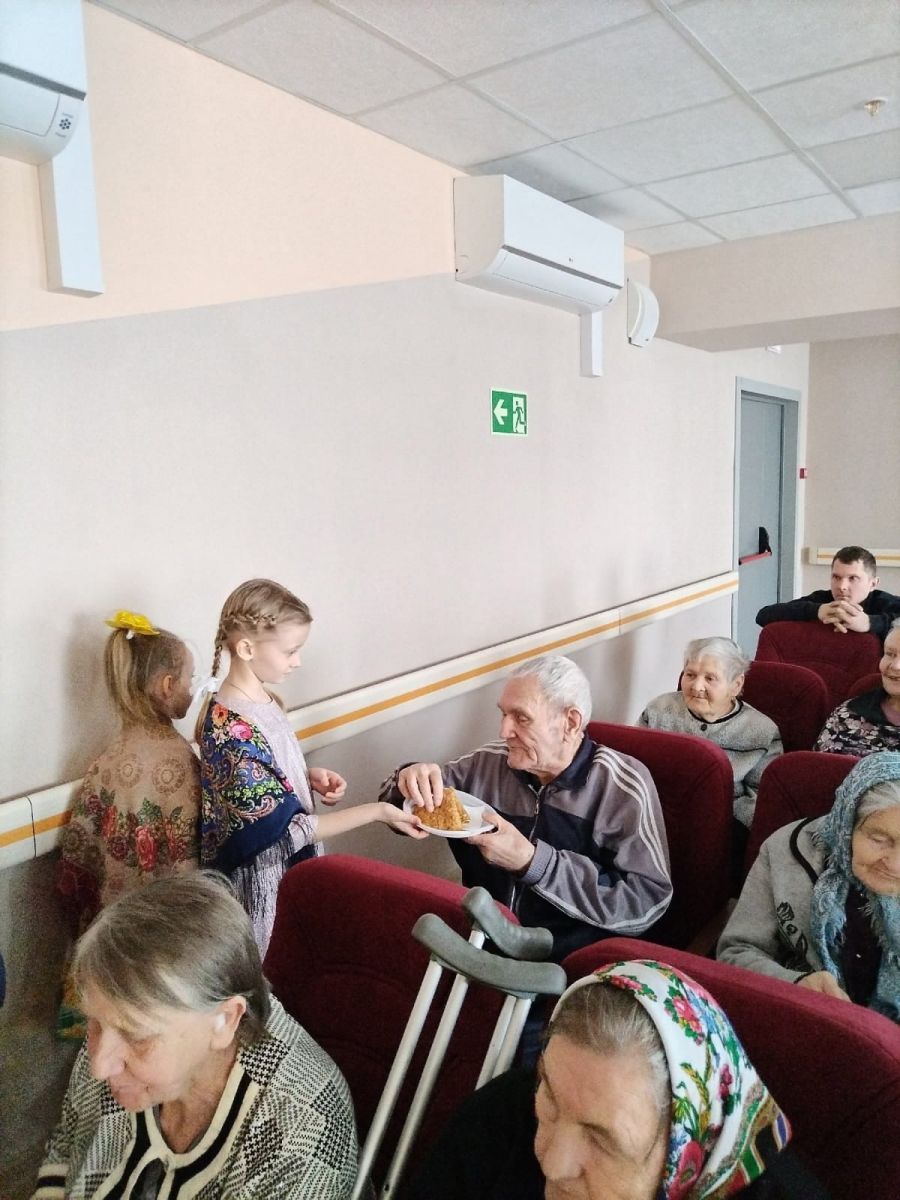Визит воскресной школы Визит воскресной школы