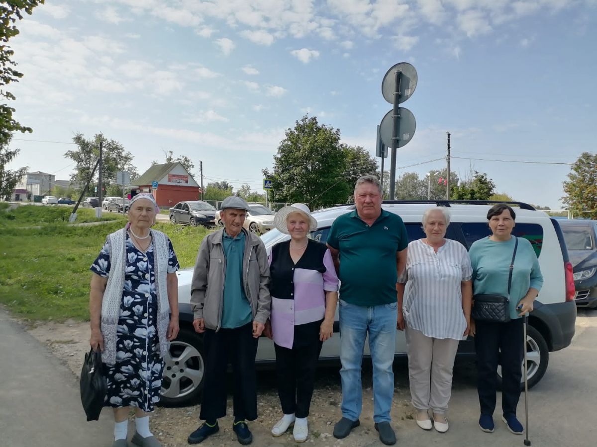 Доставка лиц старше 65 лет в медицинские организации для прохождения диспансеризации