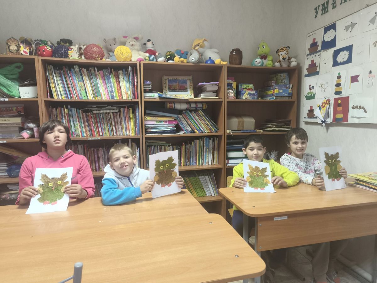 Аппликация Сова