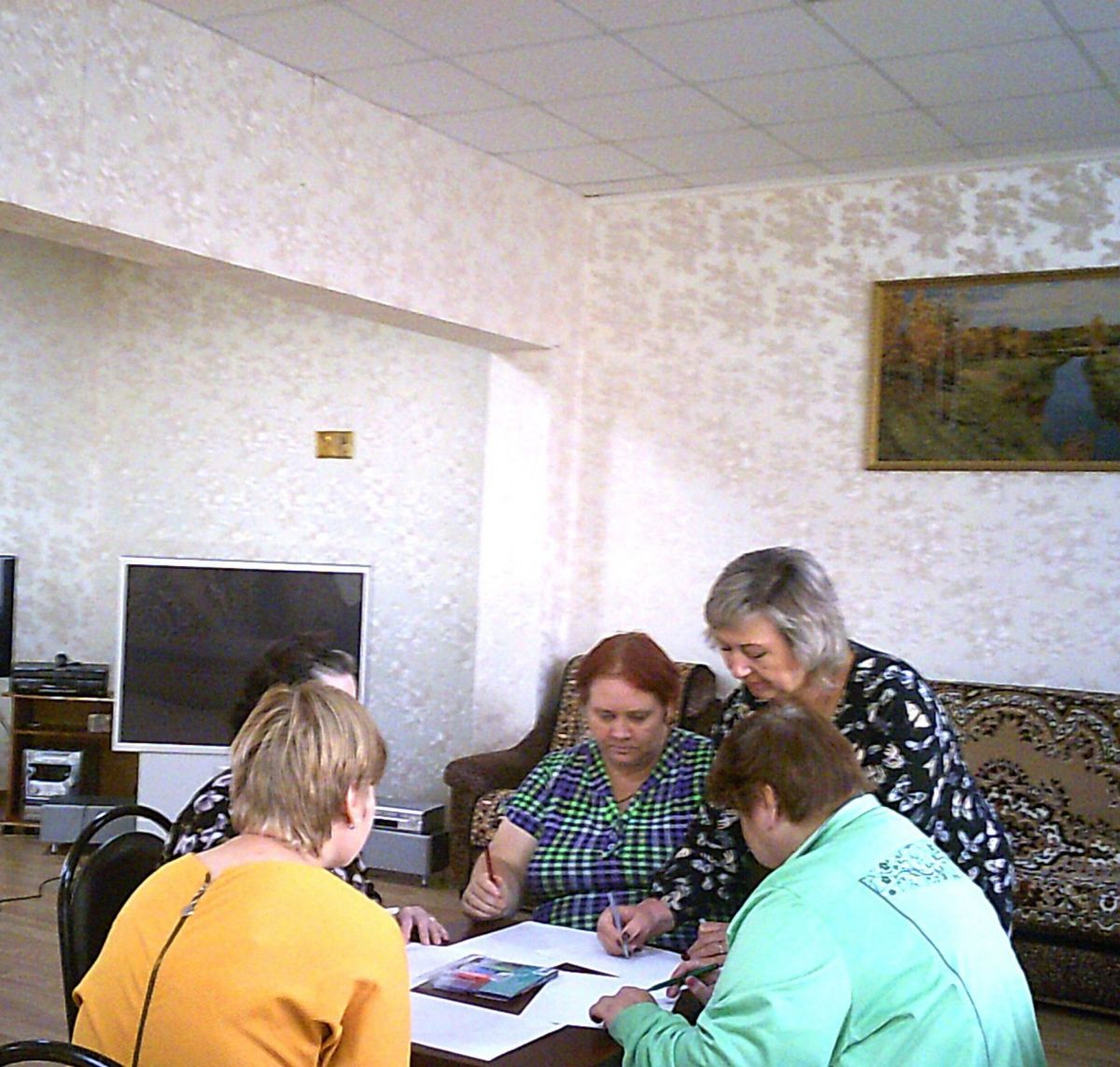 Поведено занятие по арт — терапии
