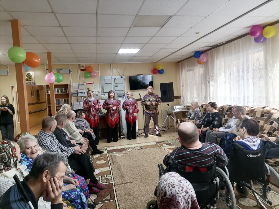 День пожилых людей в Старошайговском филиале ГБСУ СОН РМ «Заречный дом-интернат для престарелых и инвалидов»
