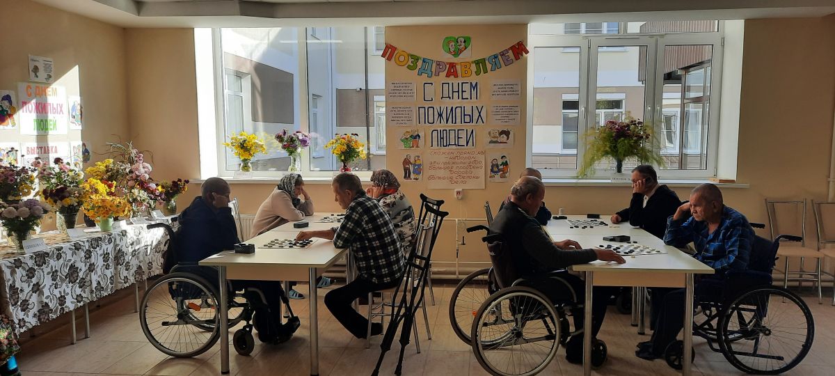 Шашечный турнир в рамках месячника пожилых людей