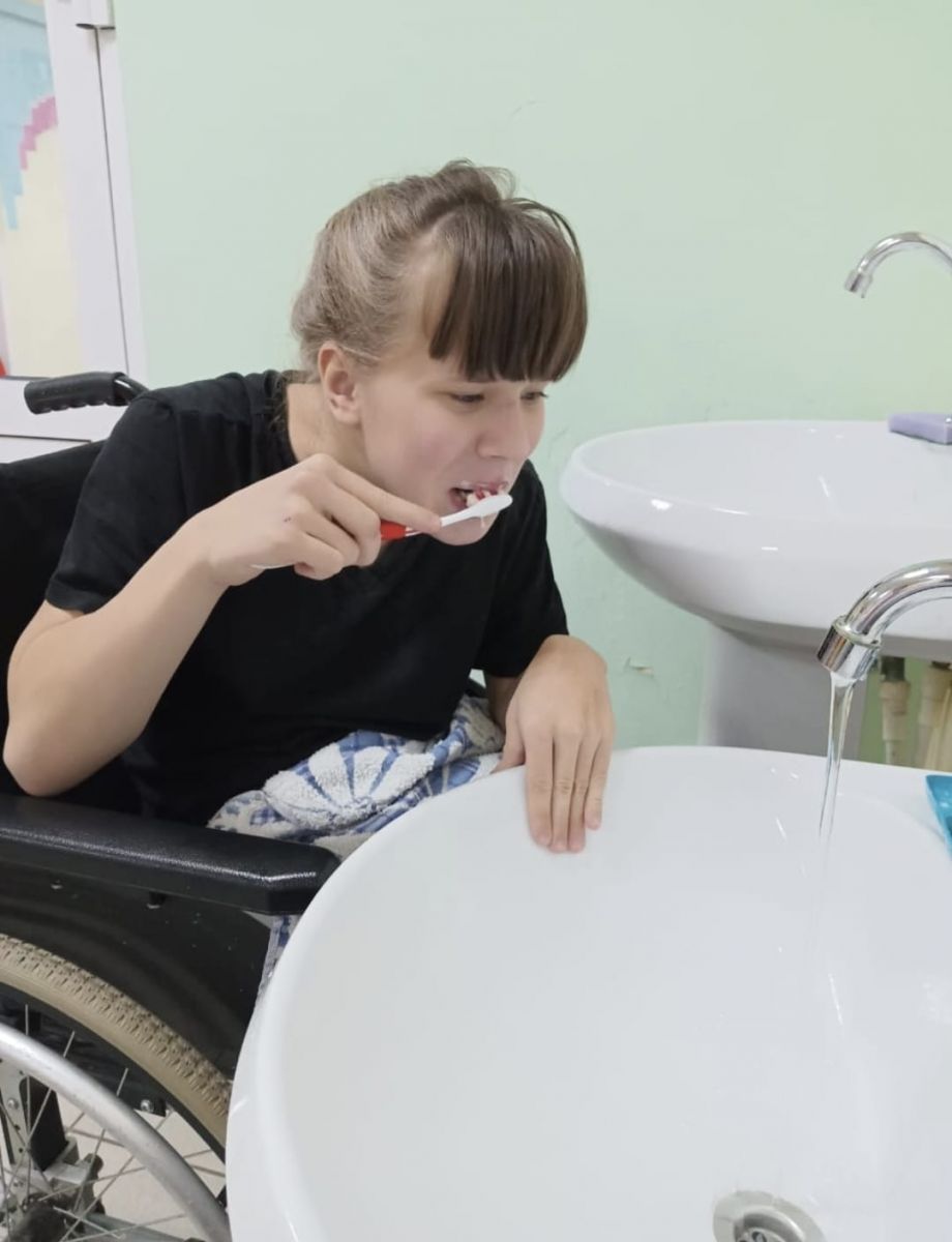 Занятие "Почистим зубки" Занятие "Почистим зубки"