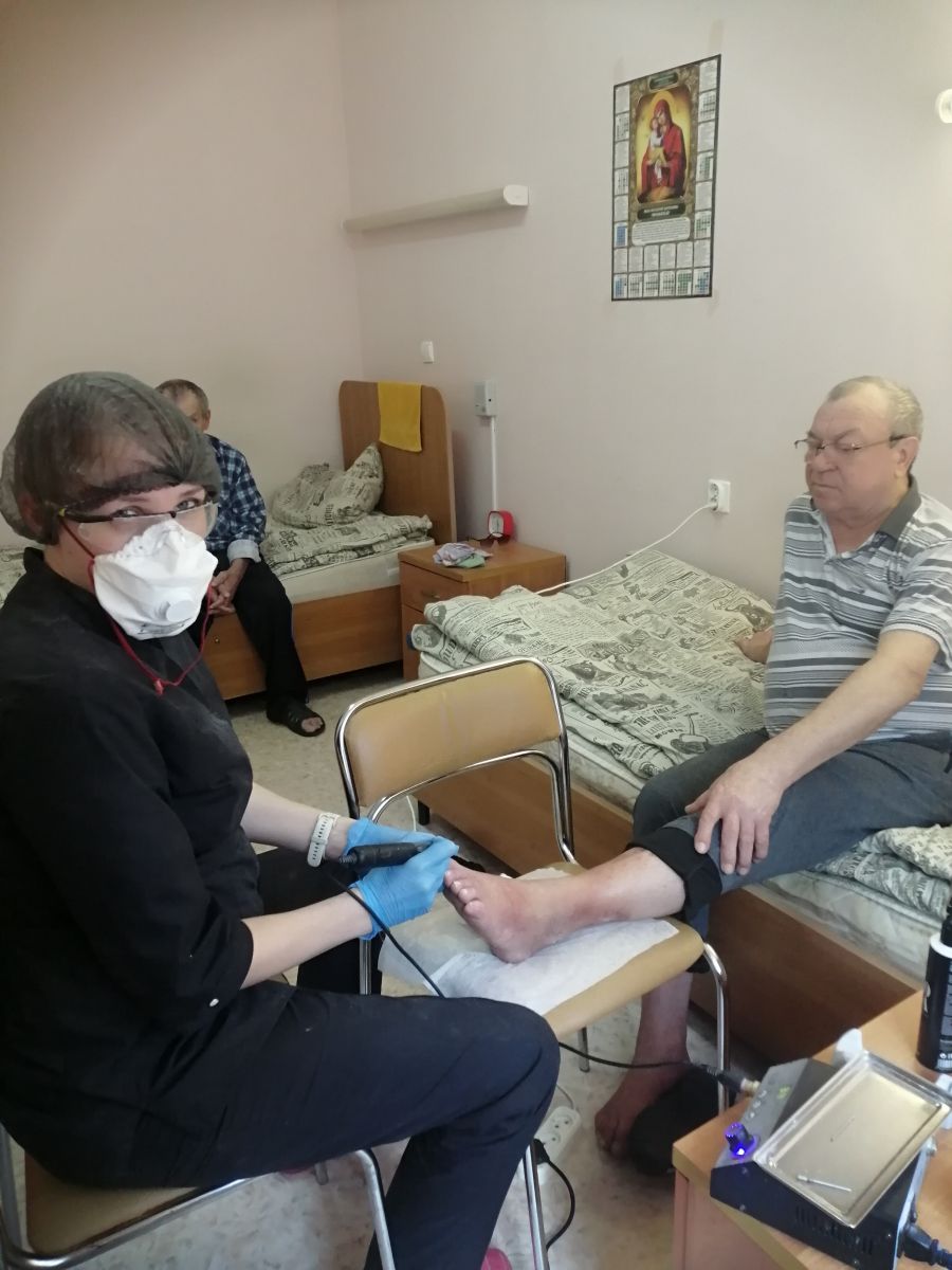 Визит мастера-подолога Прониной Ирины Васильевны