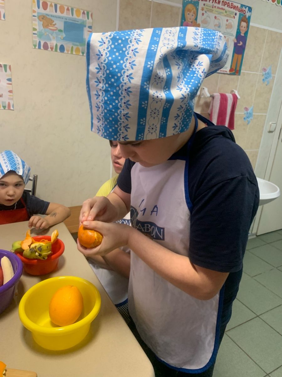 «Приготовление фруктового салата» «Приготовление фруктового салата»