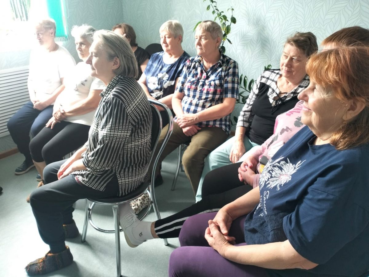 О занятиях с гражданами пожилого возраста