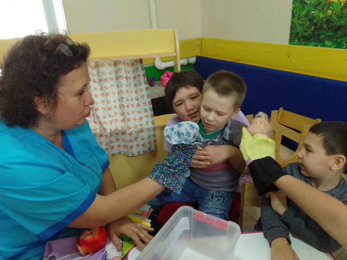 Чтение сказки "Репка"