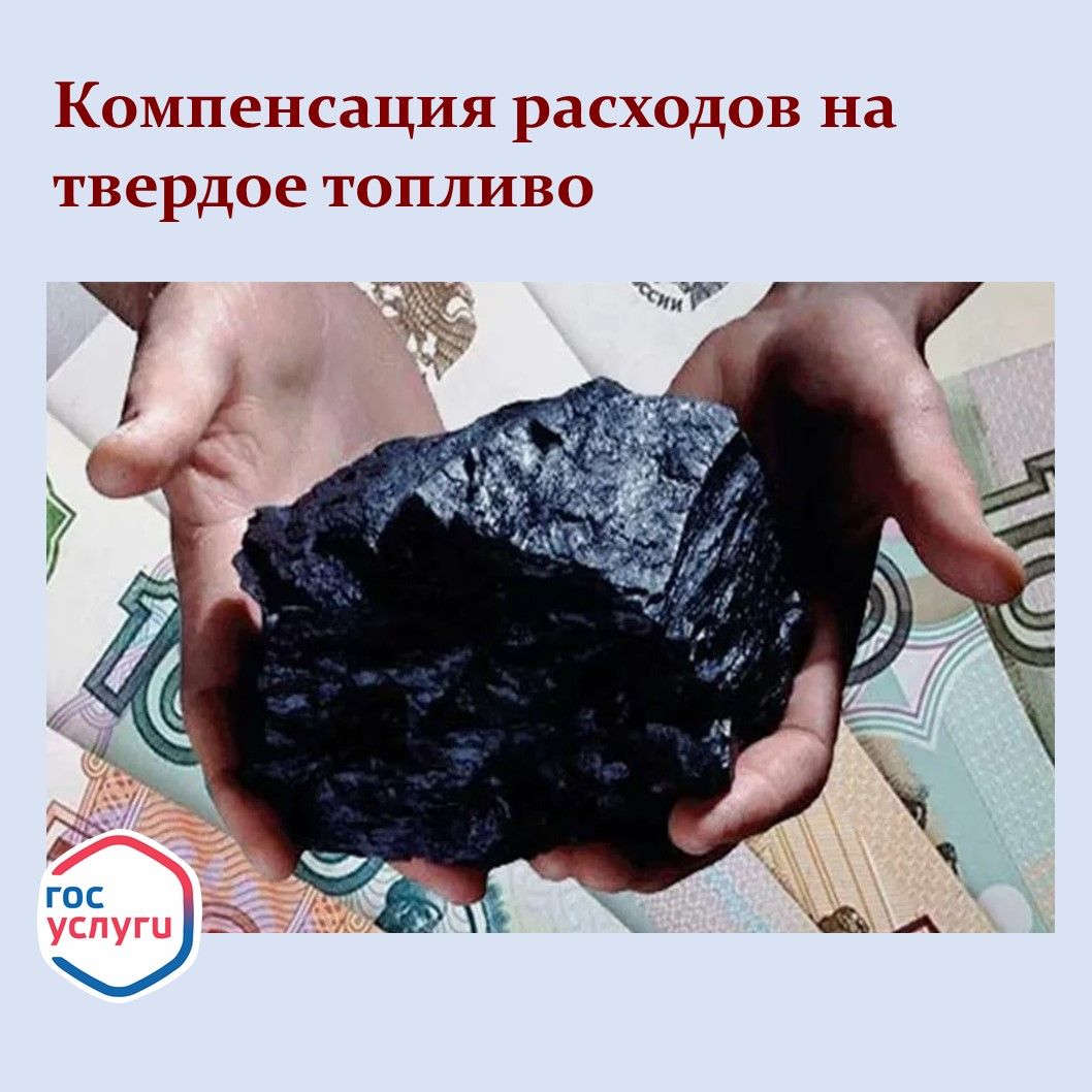 Единовременная денежная компенсация части расходов по оплате твердого топлива членам семей участников специальной военной операции