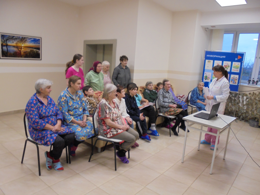 В ГБСУ СОН РМ «Дом-интернат «Березники» для получателей социальных услуг состоялась видеопрезентация на тему: «Антитеррор. Человеческие трагедии»